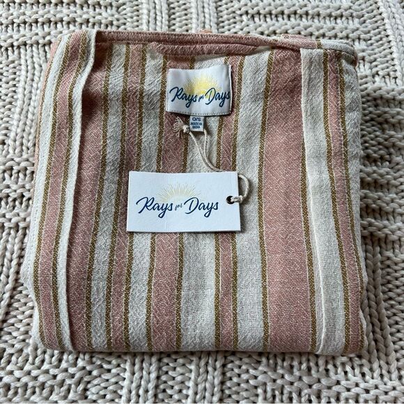 REVOLVE Rays For Days The Coco Cabana Kimono Swim Coverup Boho Women's Wrap - Picture 11 of 15